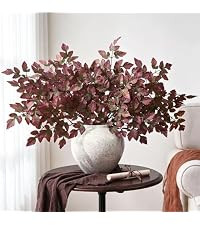 MARTINE MALL 6Pcs Fall Stems Artificial Cimicifuga Stems Branches 24in | Amazon (US)