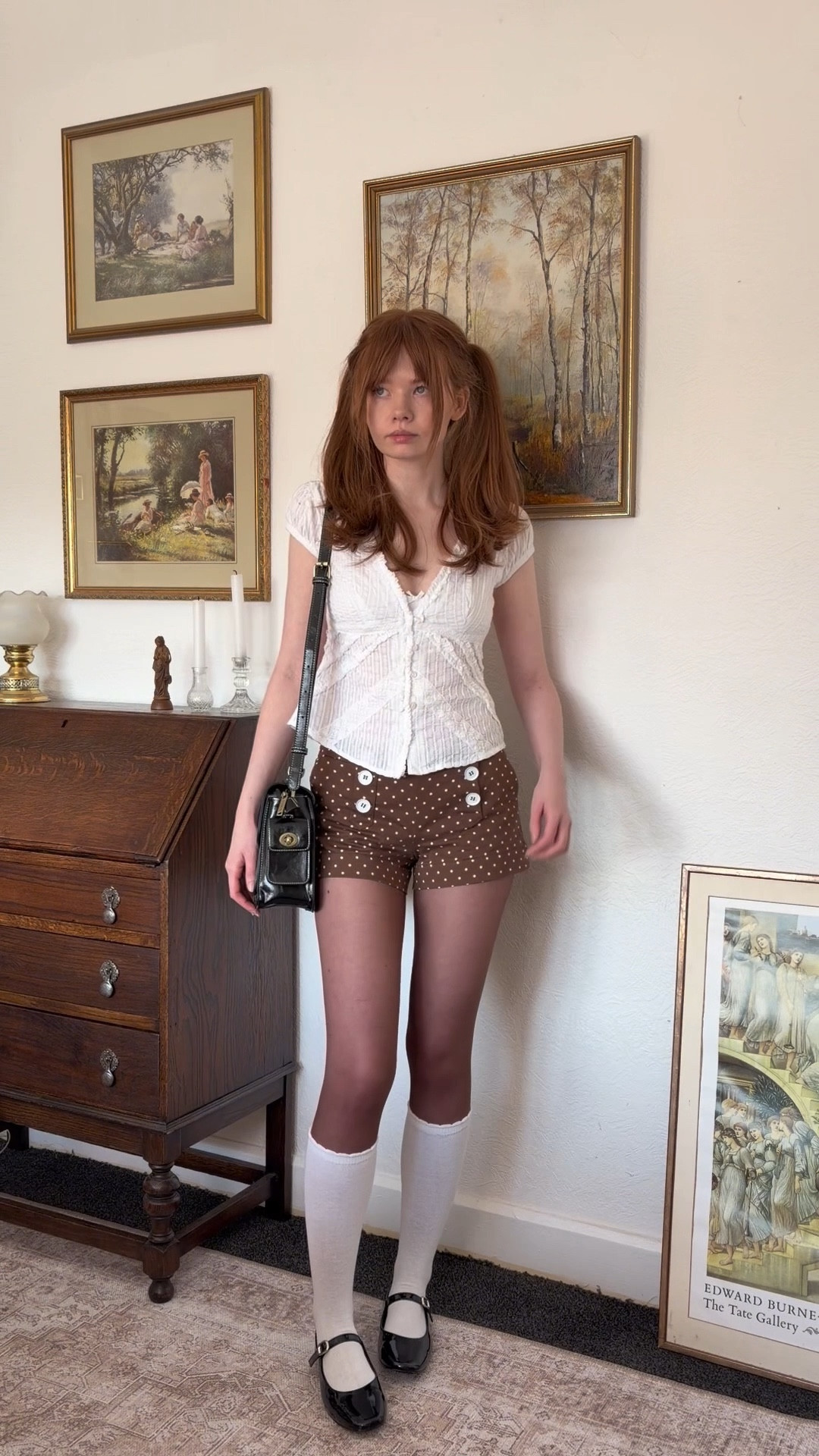 polka dots for spring <3i got a size xs in the shorts and xs for the blouse 

#LTKstyletip #LTKuk #LTKpetite