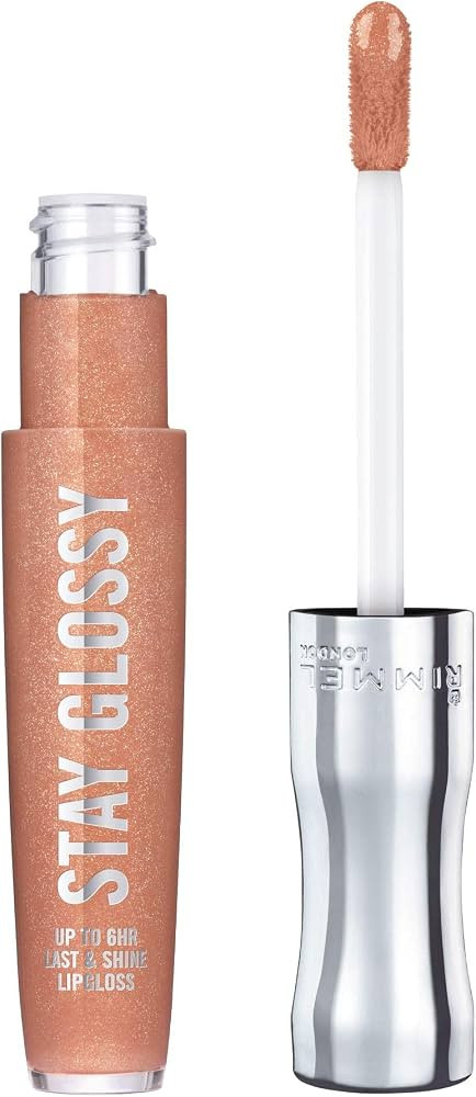 Rimmel Stay Glossy Lip Gloss - Non-Sticky and Lightweight Formula for Lip Color and Shine - 122 All  | Amazon (US)
