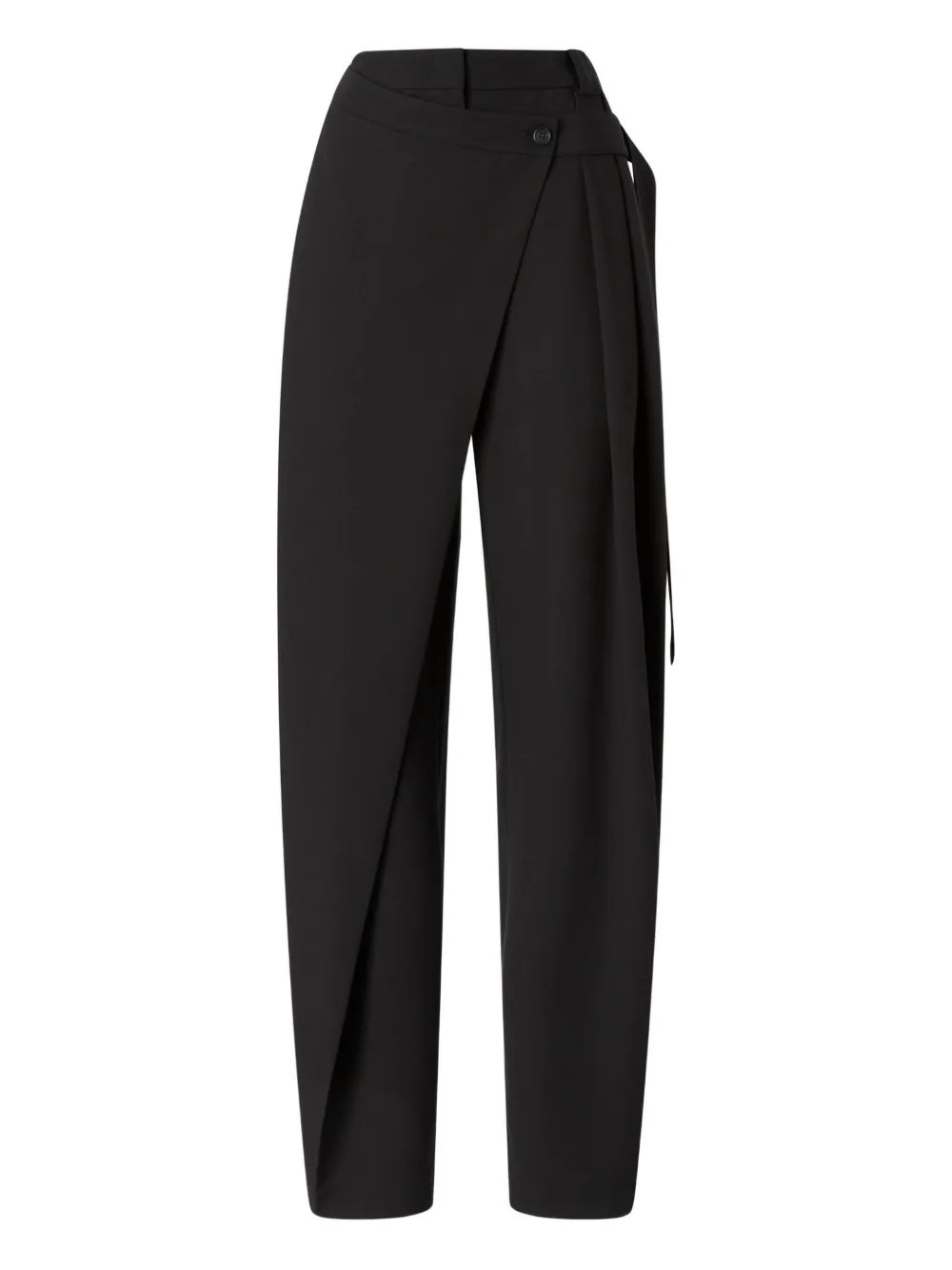 PINKO wrap tailored trousers - Black | Farfetch Global