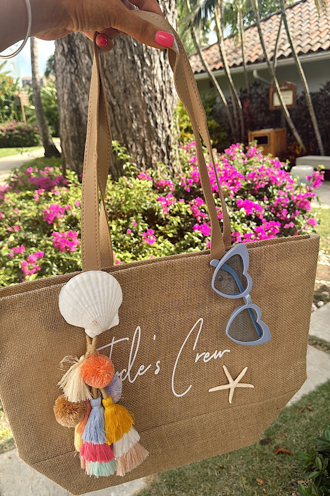 Celebrating my Nana’s 80th birthday in Barbados, so we HAD to make everyone a cute tote bag for the beach!! Her name is Judy, so we customized our bags to “Jude’s Crew”🥰🐚🌺 #tote #beachbag #diy #vacation #birthday #bachelorette

#LTKGiftGuide #LTKItBag #LTKTravel
