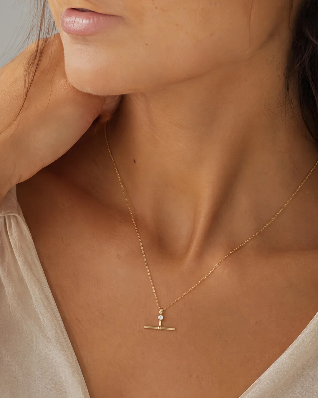 The Corner Office T-Bar Necklace | Bryan Anthonys
