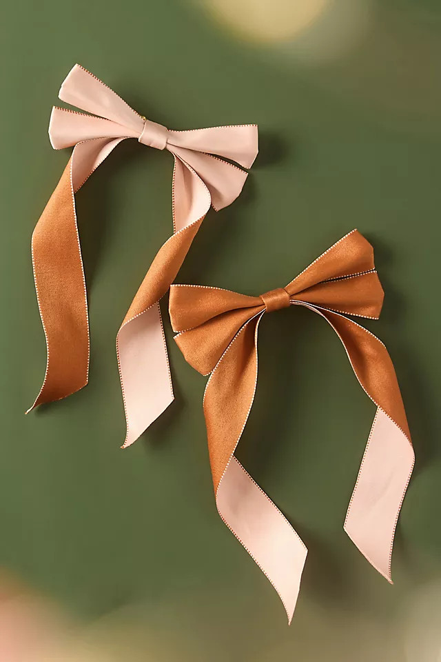 Carriage Clip-On Bow Ornament | Anthropologie (US)