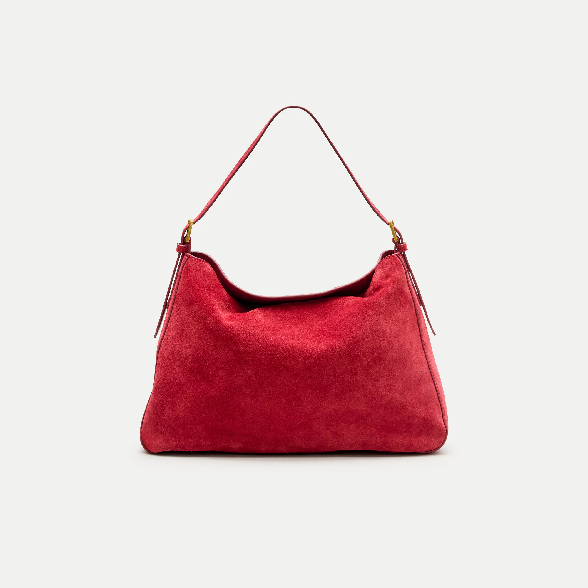 Berkeley large shoulder bag in suede | J. Crew US