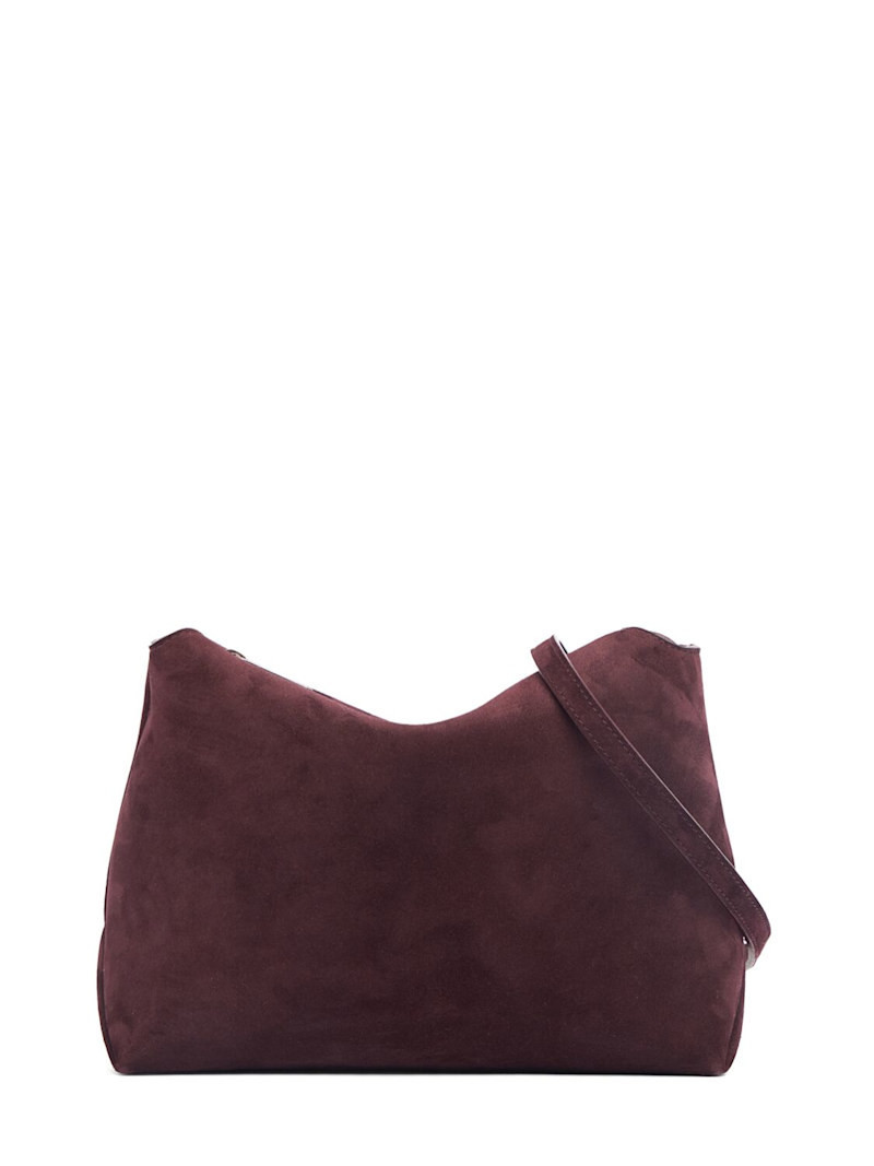 Medium Lina suede crossbody bag | Luisaviaroma