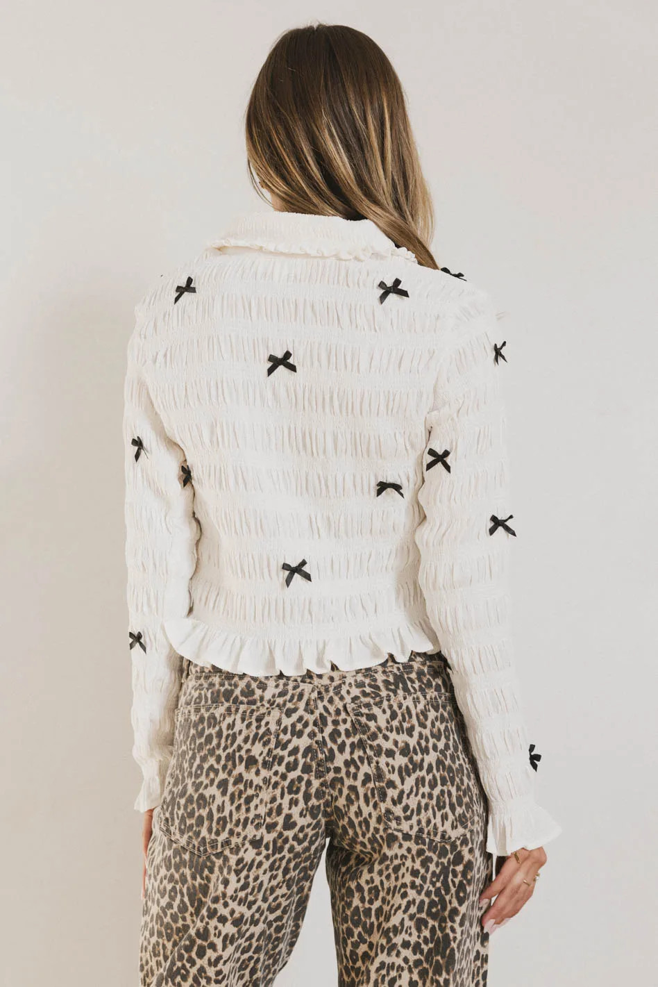 Leonora Blouse in White | Böhme US