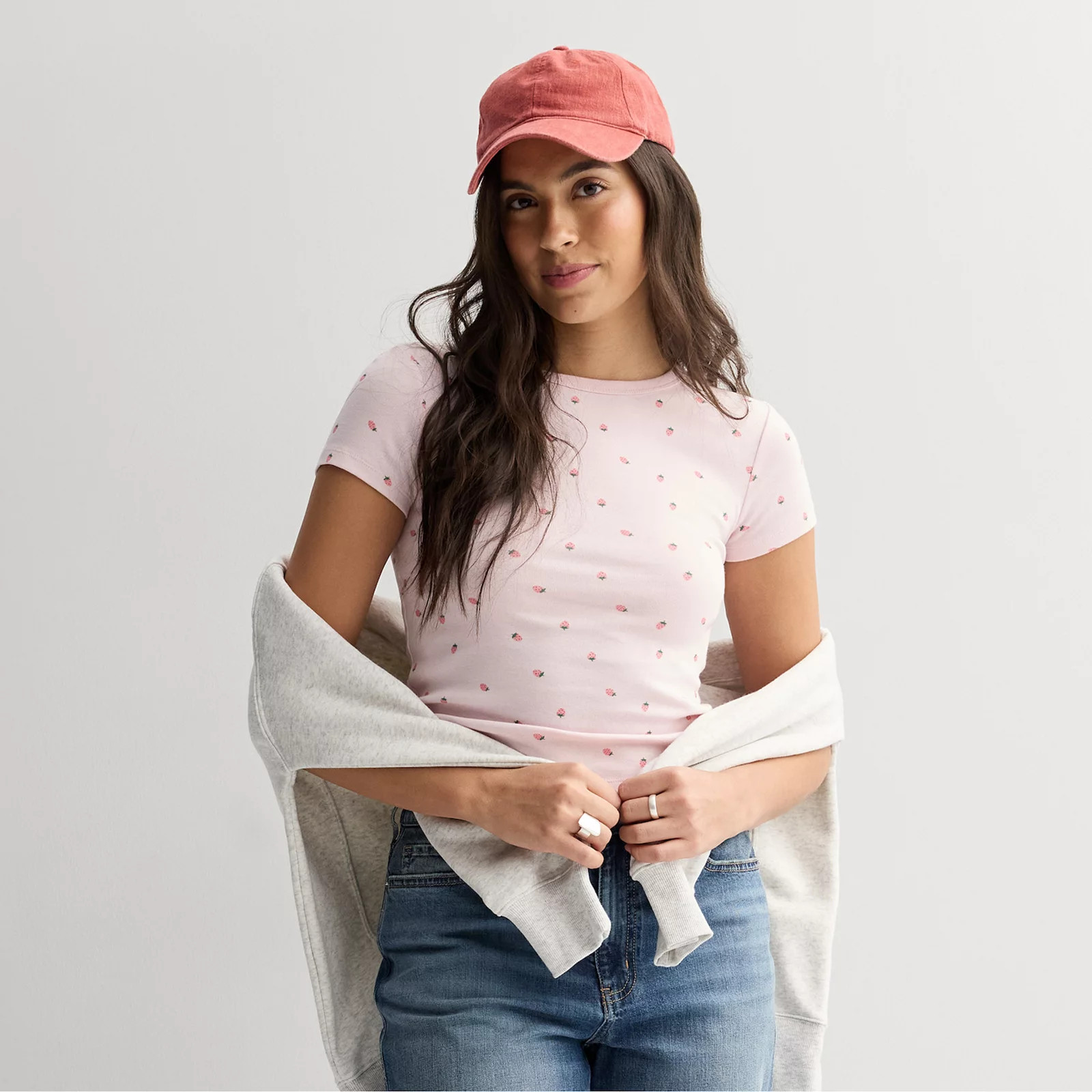 Juniors' SO® Slim Fit Baby Tee | Kohl's