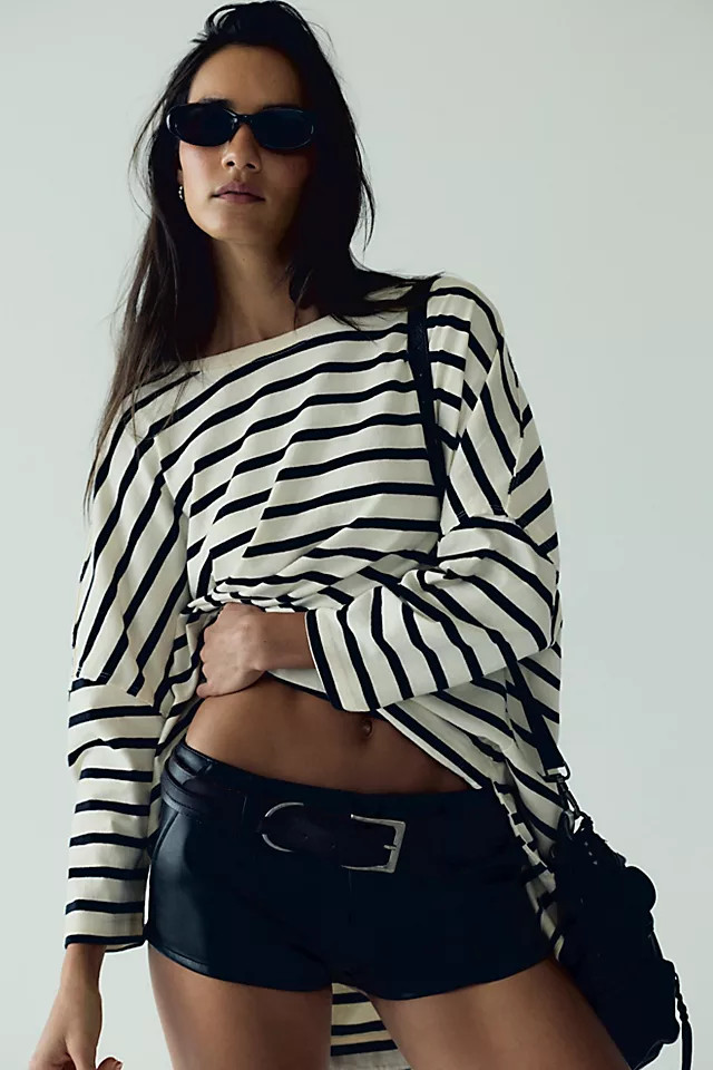 Alessia Vegan Micro Trouser Shorts | Free People (Global - UK&FR Excluded)