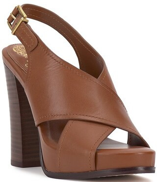 Vince Camuto Chlea Leather Slingback Sandals | Dillard's | Dillard's