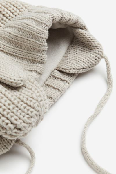 2-piece Beanie and Mittens Set - Light taupe - Kids | H&M US | H&M (US + CA)