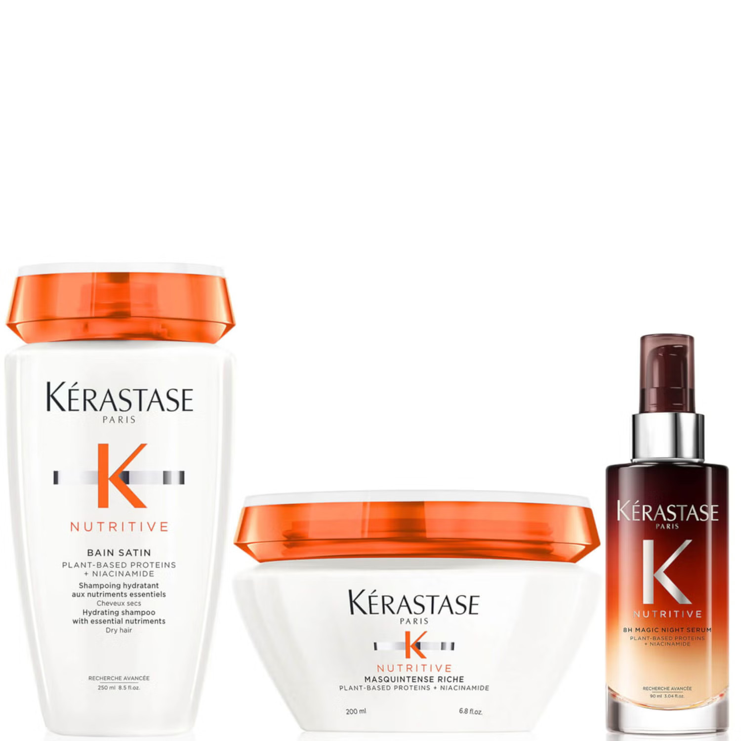 Kérastase Nutritive Nourishing Essentials Bundle for Medium-Thick Very Dry Hair | Look Fantastic (UK)