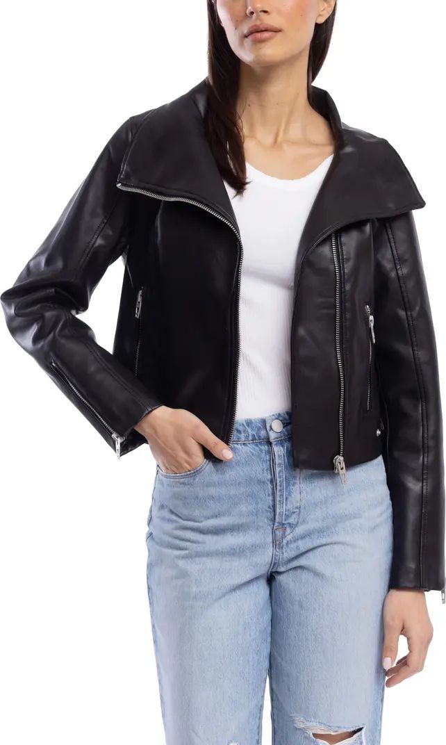 Faux Leather Moto Jacket | Nordstrom