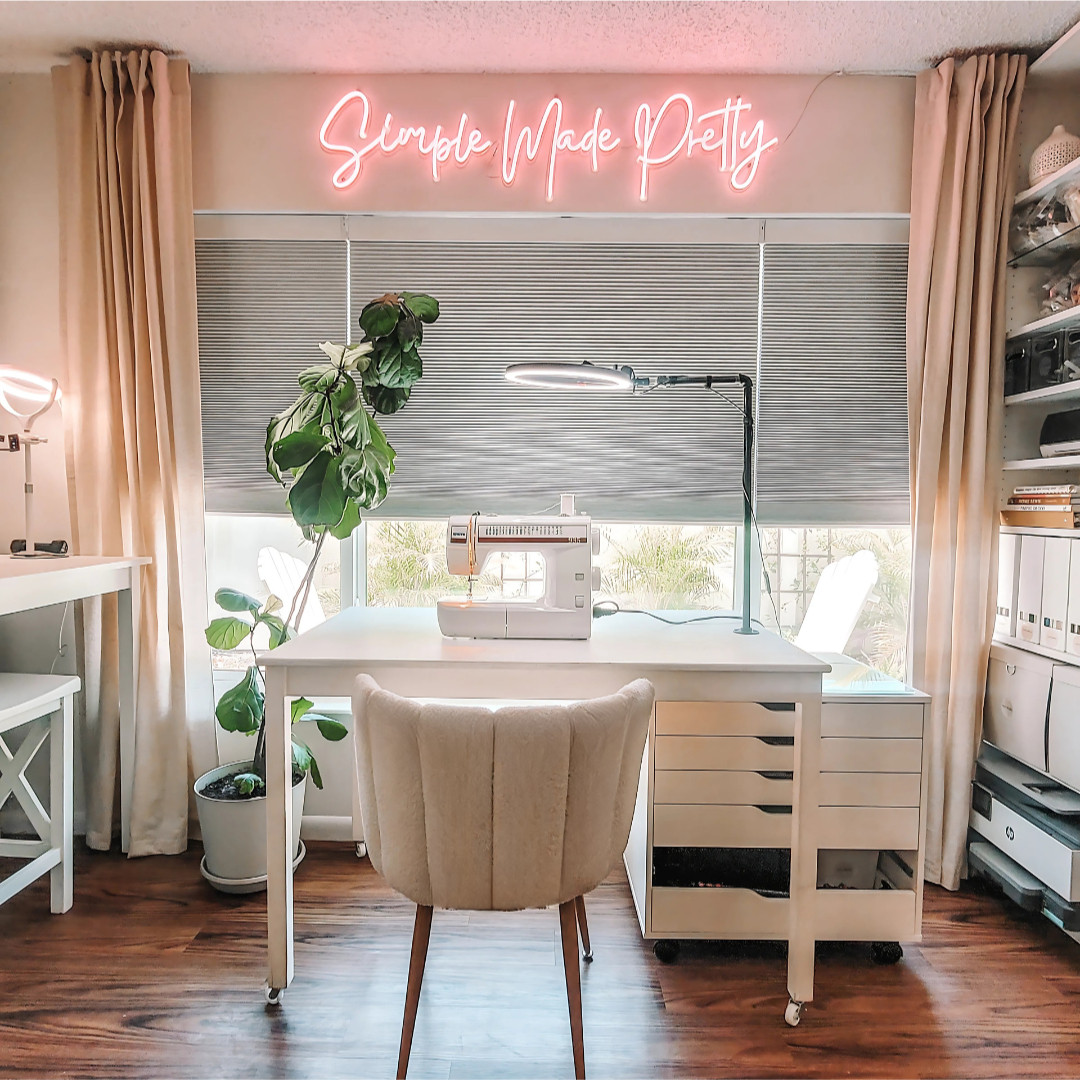 My craft table finally feels like a space I want to sit down and create in ✨
A little reset, a few simple systems, and suddenly everything feels lighter and easier to use.

This is your reminder that you don’t need a full remodel or expensive storage to get your craft room back on track — sometimes it’s just about clearing surfaces, resetting supplies, and organizing for how you actually create.

If your space feels cluttered or overwhelming, I shared the exact reset checklist I use here 👉
https://simplemadepretty.com/craft-room-reset-checklist/

Save this for your next craft room reset 🤍

#craftroom #craftroomorganization #craftroomglowup #craftroominspo #craftroomstorage #craftinglife #sewingroom #creativeworkspace
 

 #LTKHome