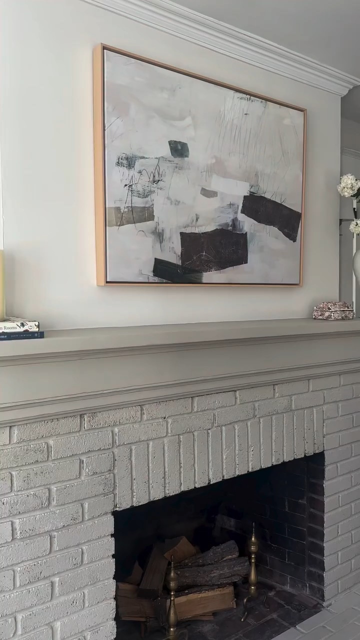 If you’re looking for quality large-scale art, this brand has been my go-to for years! It’s effortless due to the wide range of sizes, materials, and frame options. Just had to share this oldie but goodie! 

Comment SHOP to get links to your DMs 🤍

#classichomedecor #traditionalhome #wallart #fireplacedecor #mintedart