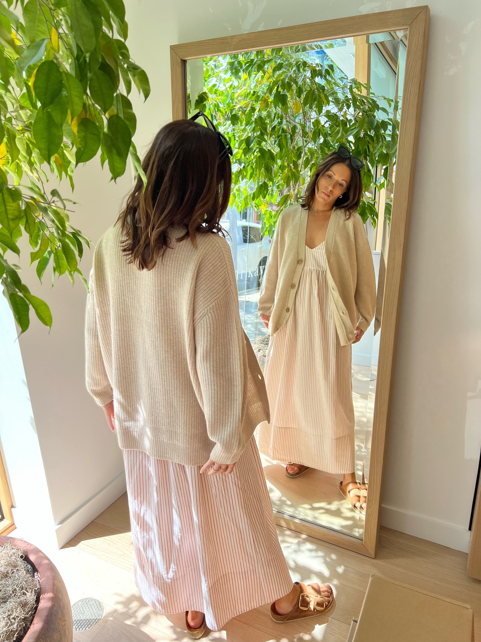 Now is the time to splurge on that Jenni Kayne piece you’ve been eyeing! I highly recommend the cashmere cocoon cardigan, it’s something I wear allllll the time. The XS is my go to size. Wearing the XXS here in oatmeal with the cove dress in XS. 

#LTKsalealert #LTKFind