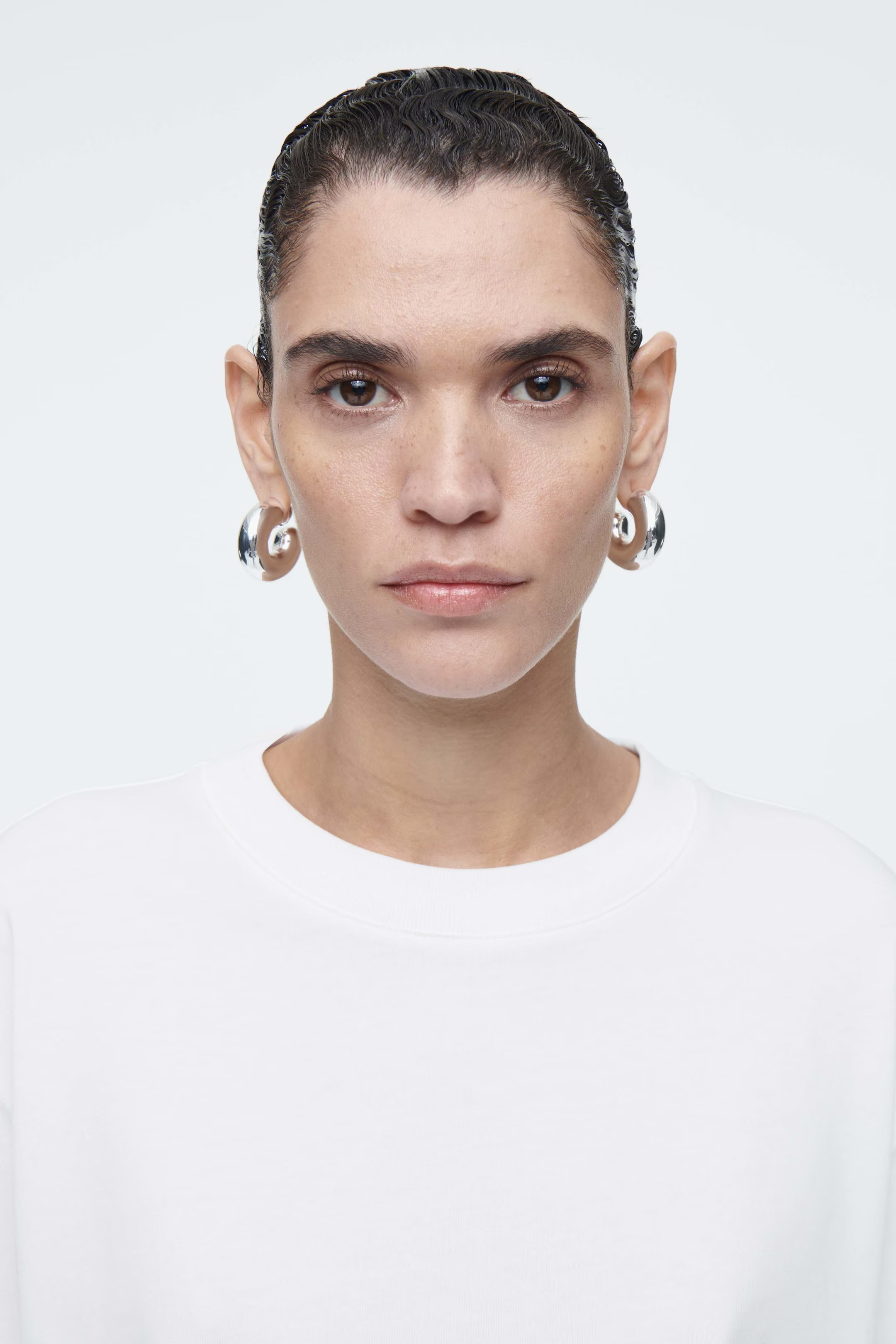 OVERSIZED T-SHIRT - WHITE | COS (AU)