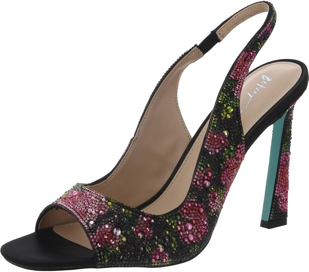 Betsey Johnson Women's Mina Heeled Sandal | Amazon (US)