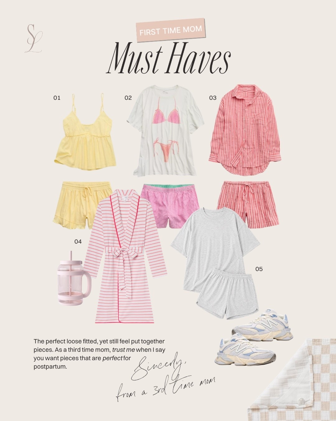 Comfy must haves for post partum this summer!

#LTKmomlife #LTKootd #LTKselfcare