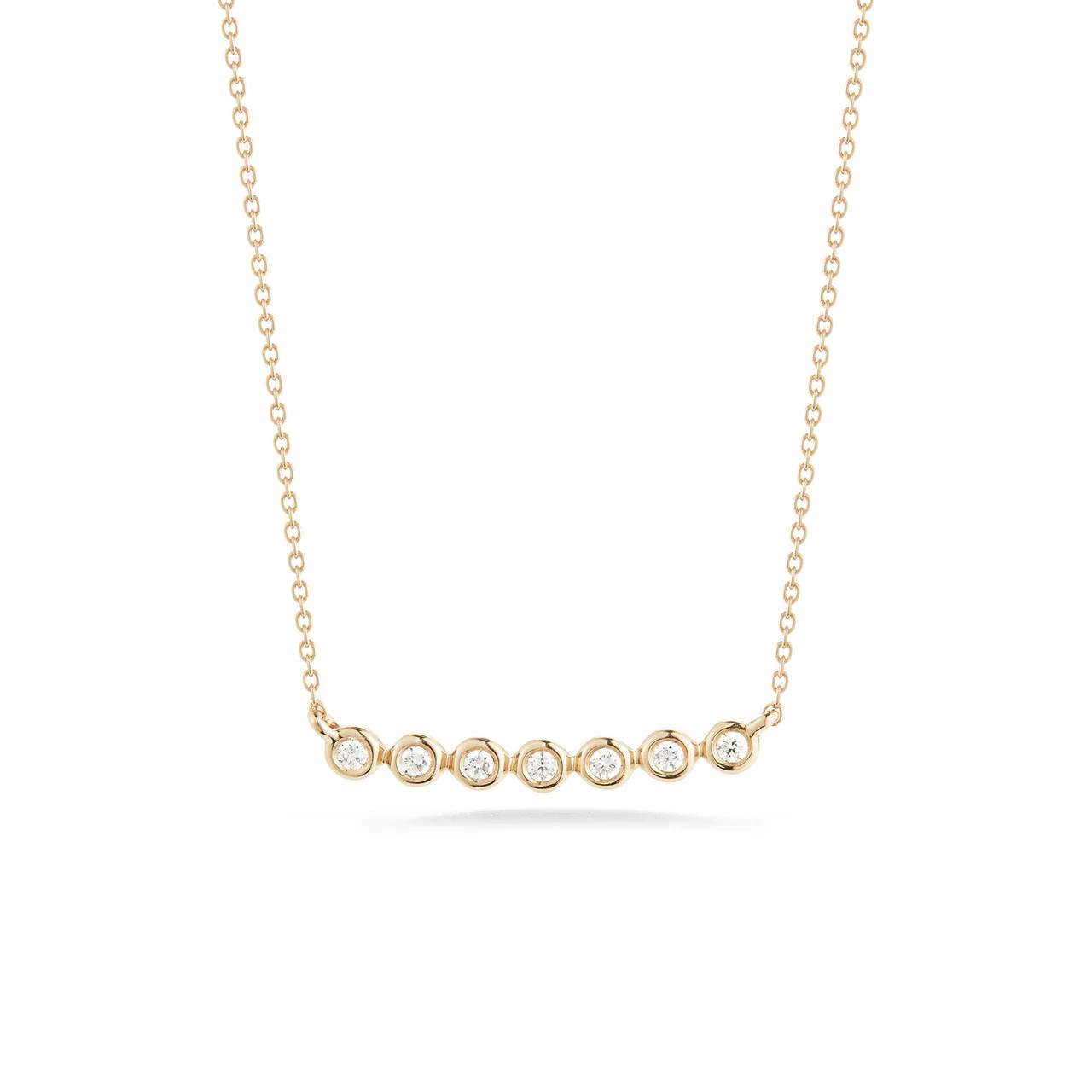 Lulu Jack Bezel Bar Necklace | Dana Rebecca Designs