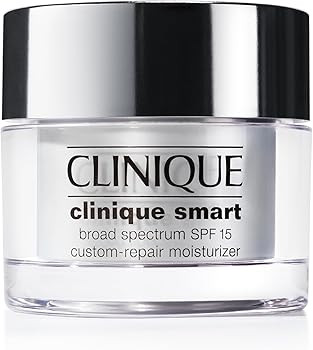Clinique Smart Broad Spectrum SPF 15 Custom Repair Face Moisturizer, Dry Combination Skin, 1.7 fl... | Amazon (US)