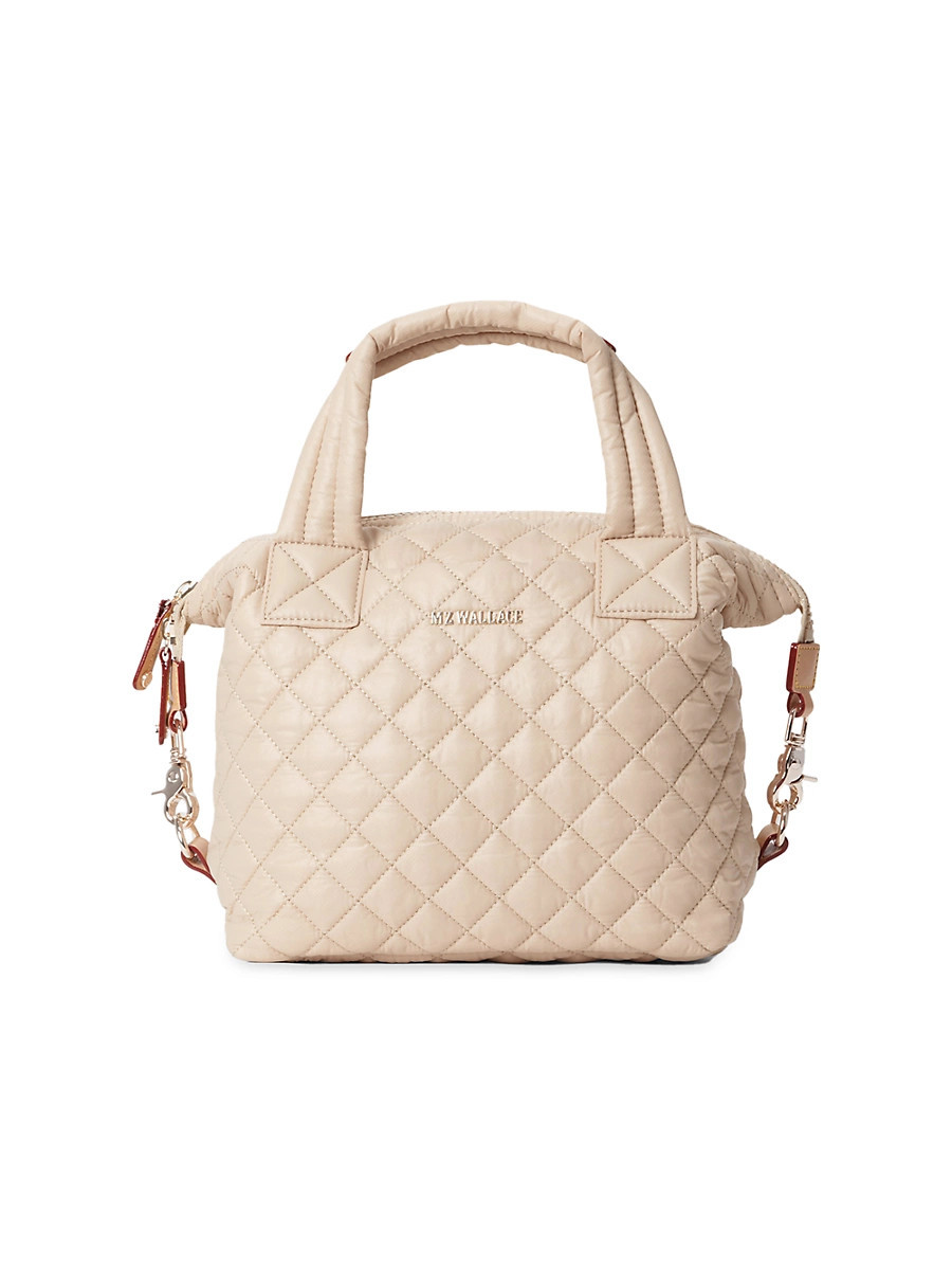 Women's Small Sutton Deluxe Shoulder Bag - Buff | Saks Fifth Avenue