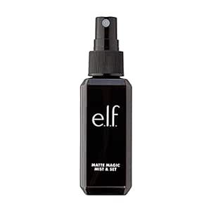 e.l.f., Matte Magic Mist & Set - Small, Lightweight, Long Lasting, Mattifying, Revitalizes, Contr... | Amazon (US)