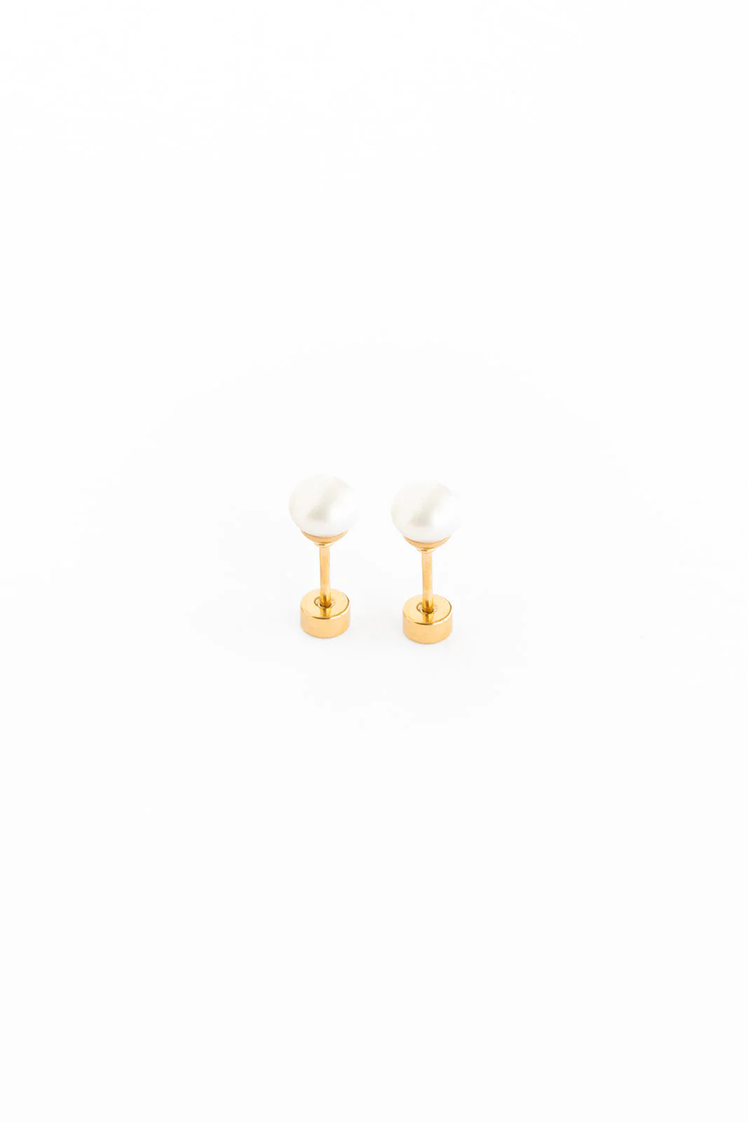Pearl Stud Earrings | Pip Pop Post