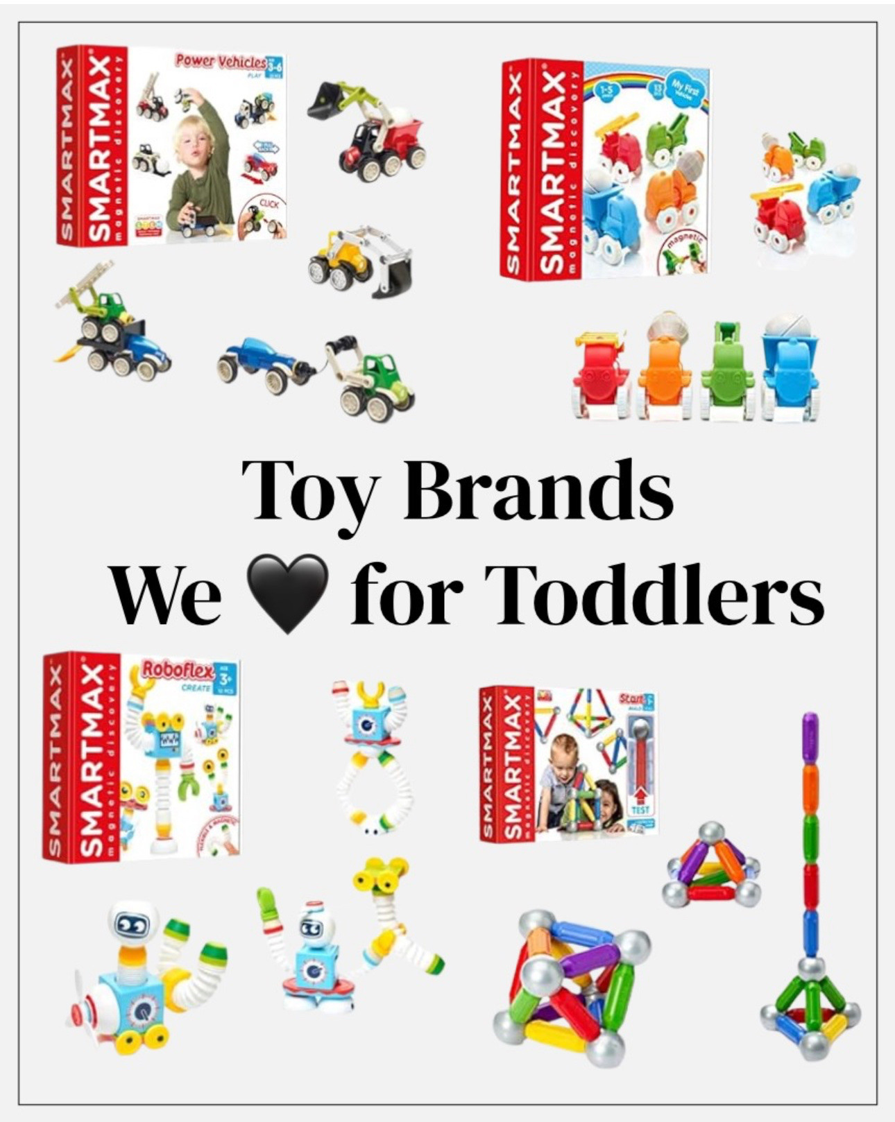 One of my favorite toy brands for toddlers they make great magnetic building toys. I have owned many of them and we absolutely love them.

#giftsForToddlers #GiftsForBoys #BuildingToys #GiftsForKids 