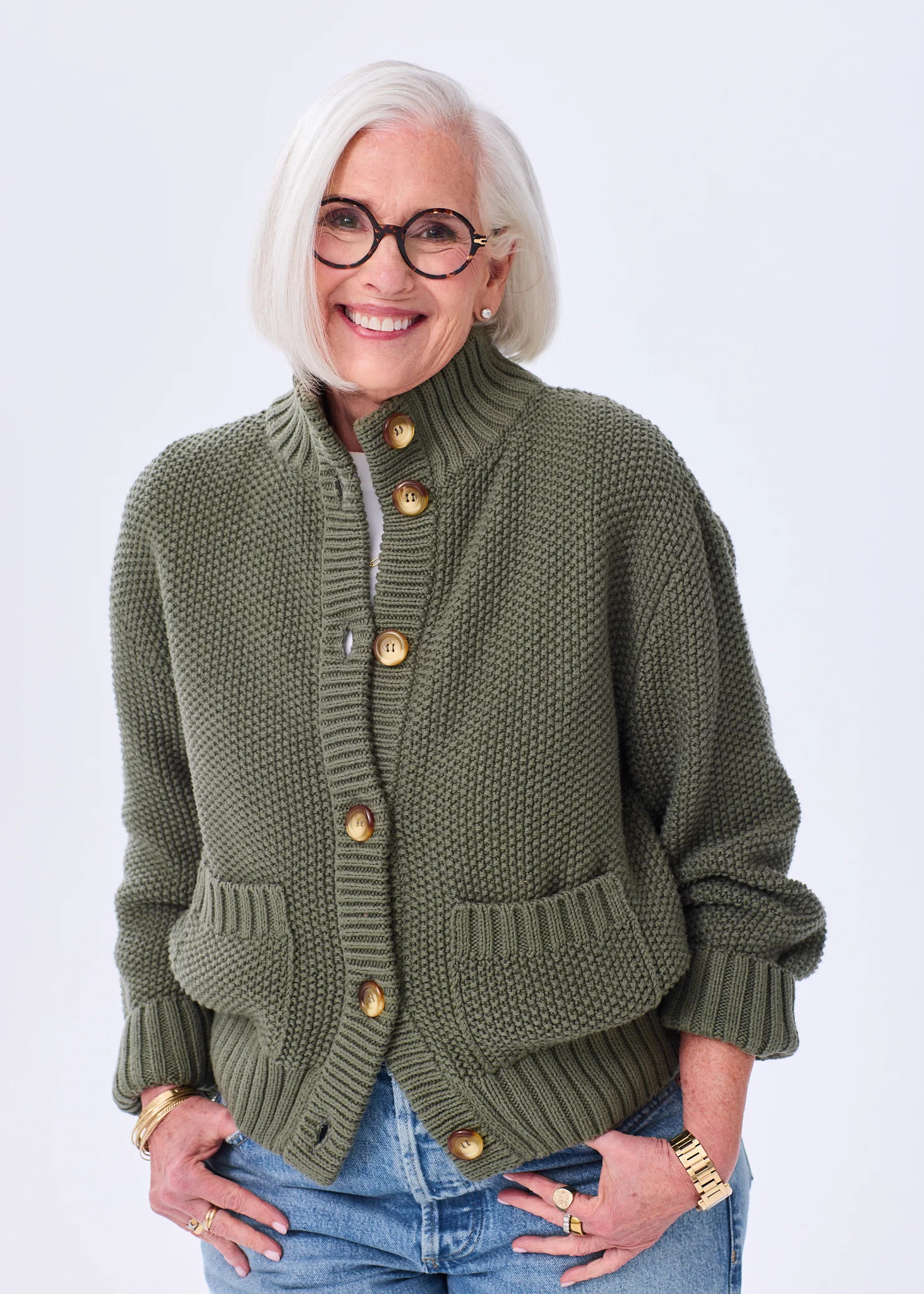 The Cotton Sweater Jacket | Alice Walk