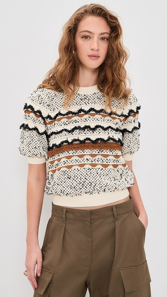 Andira Short Sleeve Knit Top | Shopbop