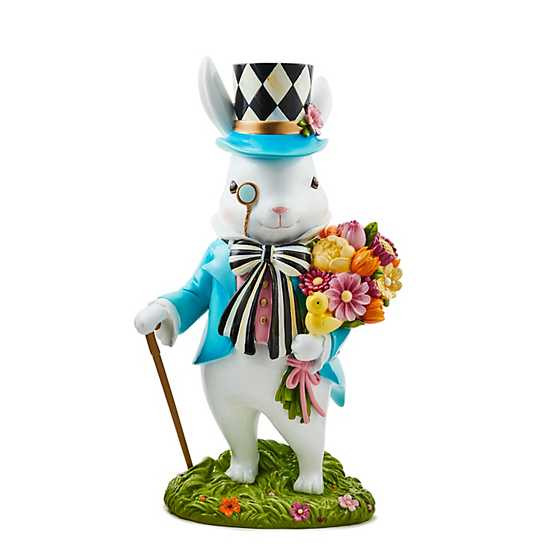 Calico Bunny Figurine | MacKenzie-Childs