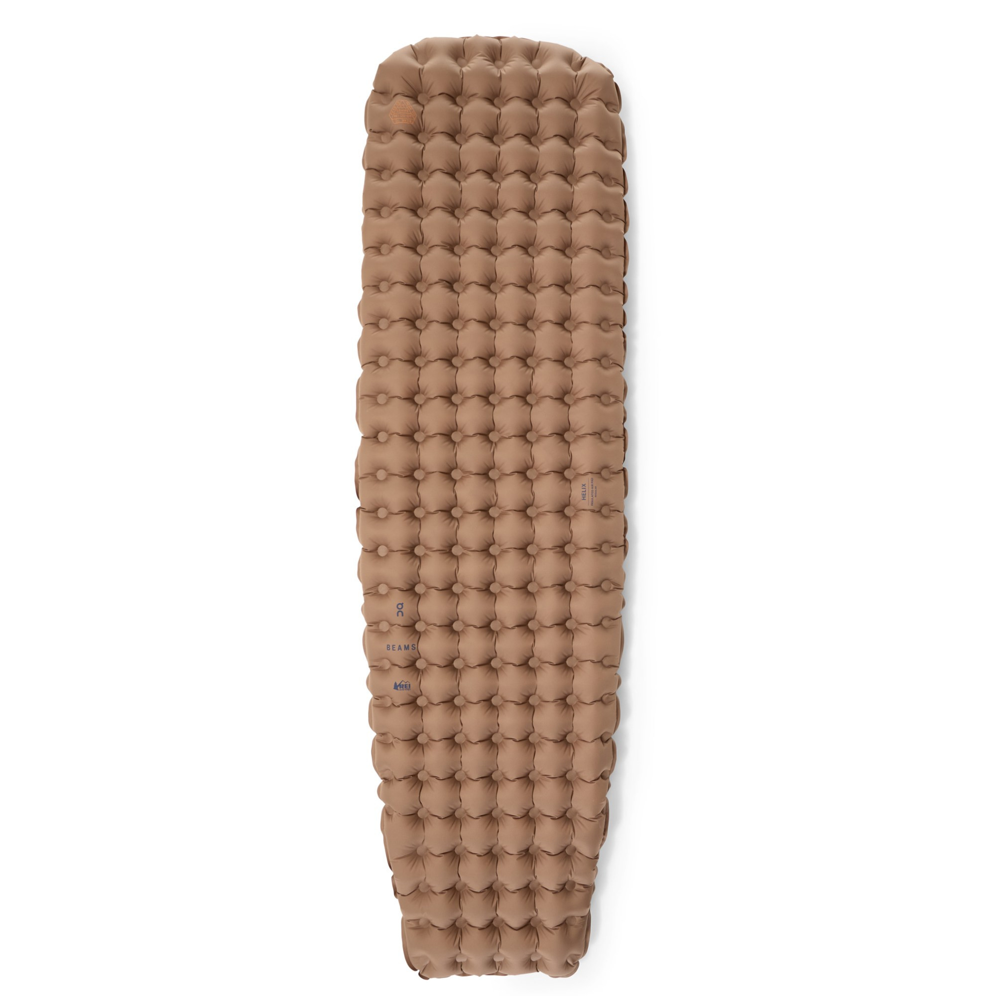 REI Co-op On x BEAMS x REI Co-op Helix Insulated Air Sleeping Pad Brown Regular | REI