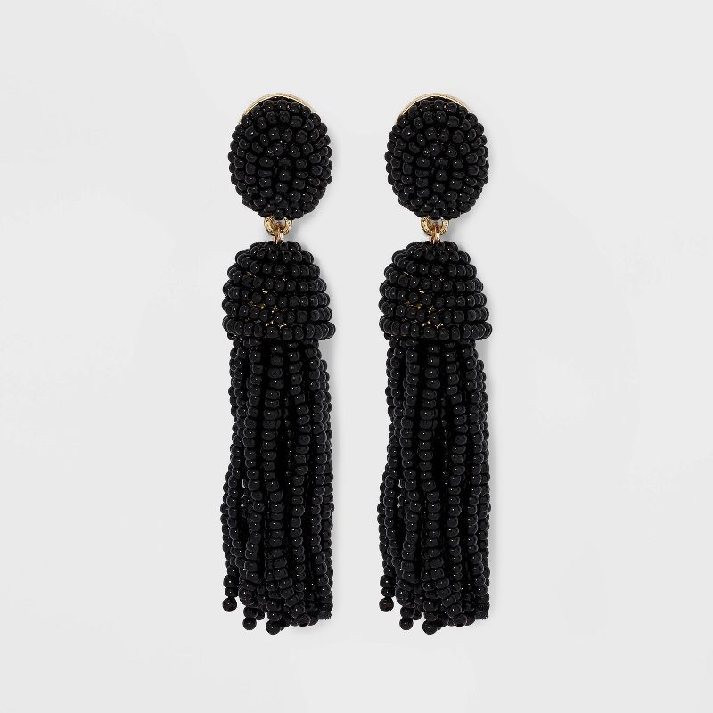 SUGARFIX by BaubleBar Polished Beaded Tassel Earrings | Target