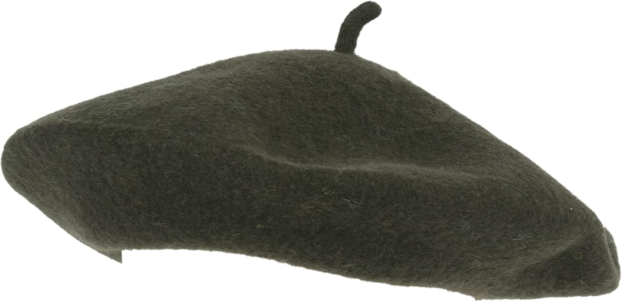 ZAKIRA Wool French Beret for Men and Women in Plain Colours | Amazon (US)