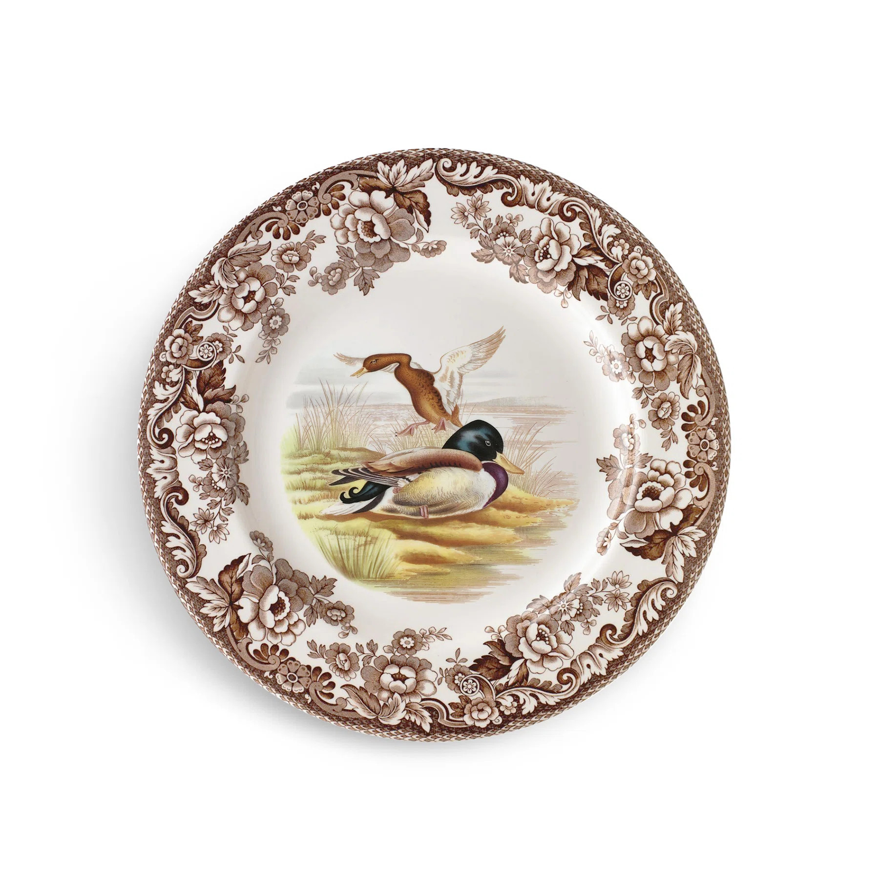 Spode Woodland Soup Plate 9" Mallard | Wayfair North America
