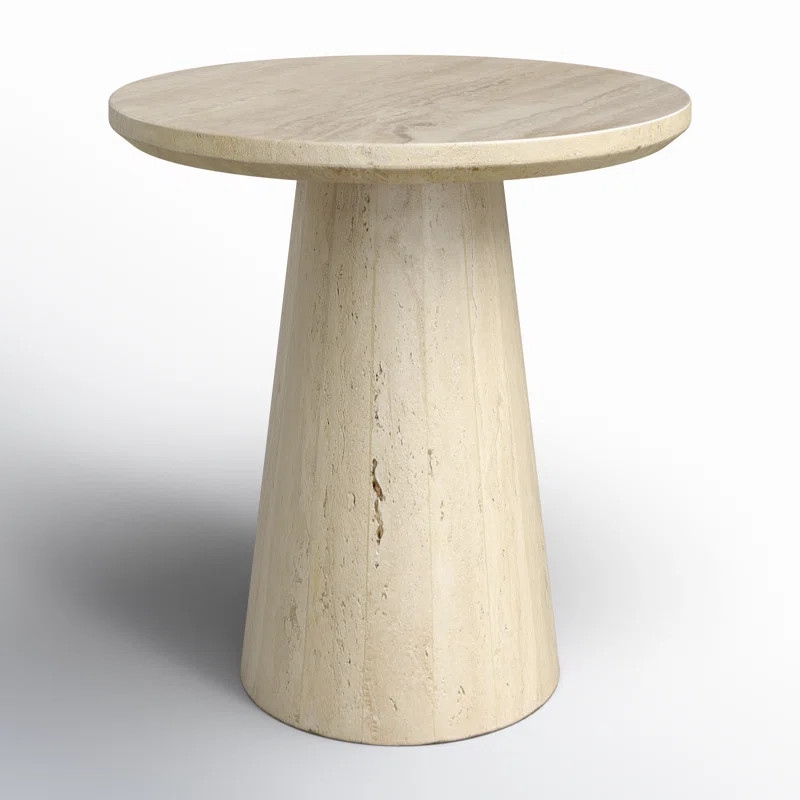 Breithaup Stone End Table | Joss & Main