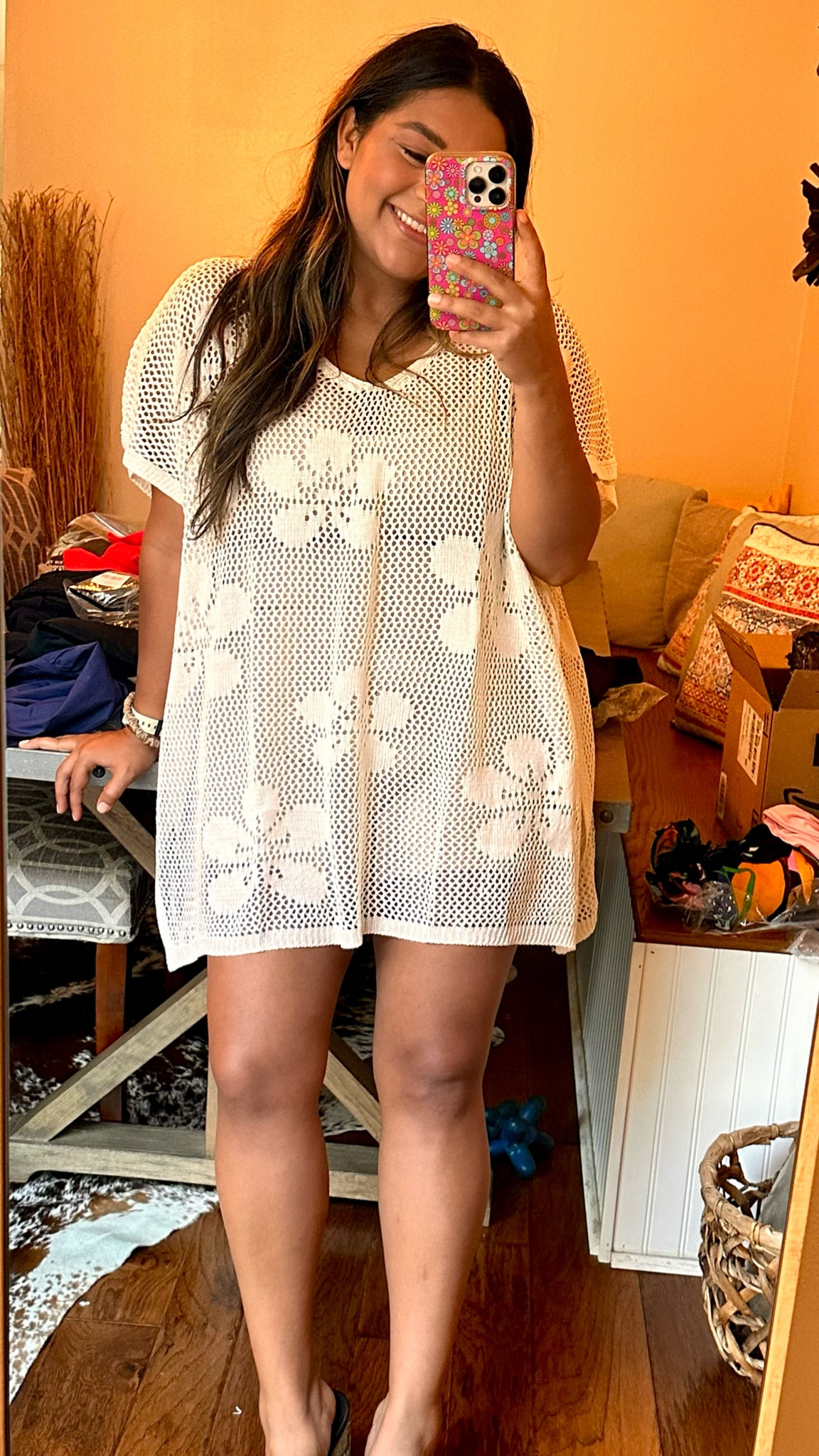 Cutie swim cover for those end of summer trips! 
I’m not one for a swimsuit try on, but linking a few Amazon faves for the ladies with a more apple shape. 

#LTKTravel #LTKFindsUnder50 #LTKMidsize