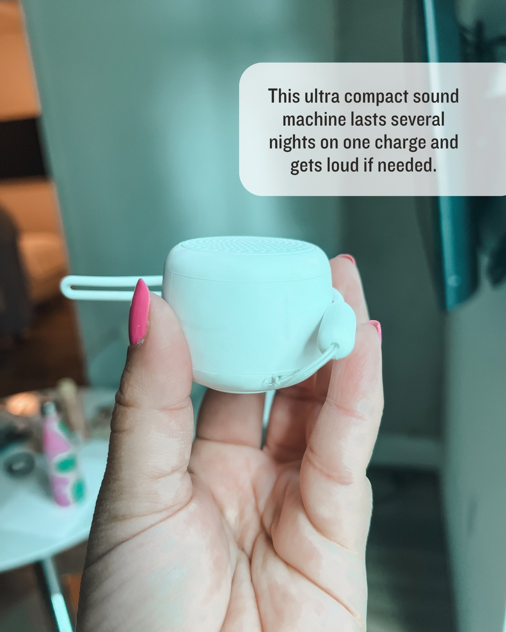 Let’s talk about my ride-or-die travel essentials 🧳✨

These four items come with me on every single trip, and I swear they make traveling smoother, easier, and more fun — whether I’m flying solo, with my family, or on a weekend girls’ trip.

1️⃣ Dual charger cube 🔌 — This little gadget charges both my watch and phone at the same time, and it’s super compact. No more digging through tangled cords or carrying a bunch of chargers.
2️⃣ Mini sound machine 💤 — I can’t sleep in complete silence, and this tiny hero fits in the palm of my hand, lasts days on one charge, and helps me sleep anywhere (hotel, Airbnb, even a plane).
3️⃣ Travel fan 🌬️ — If you know, you KNOW. From summer travel to stuffy shuttles, this is a non-negotiable for staying cool and comfortable on the go.
4️⃣ Tripod 📸 — Whether I’m taking family pics or solo content, this lets me capture memories with everyone in the frame. Perfect for photos and videos when there’s no one around to take them.

🎒 Whether you’re traveling with toddlers, teens, or just your carry-on — these are always in my bag. What’s your must-have item for every trip?

#TravelEssentials #MomLifeOnTheGo #TravelWithMe #FamilyTravelTips #XennialMomTravels #PackLikeAPro #SmartTravelTools

#LTKFindsUnder50 #LTKFamily #LTKTravel