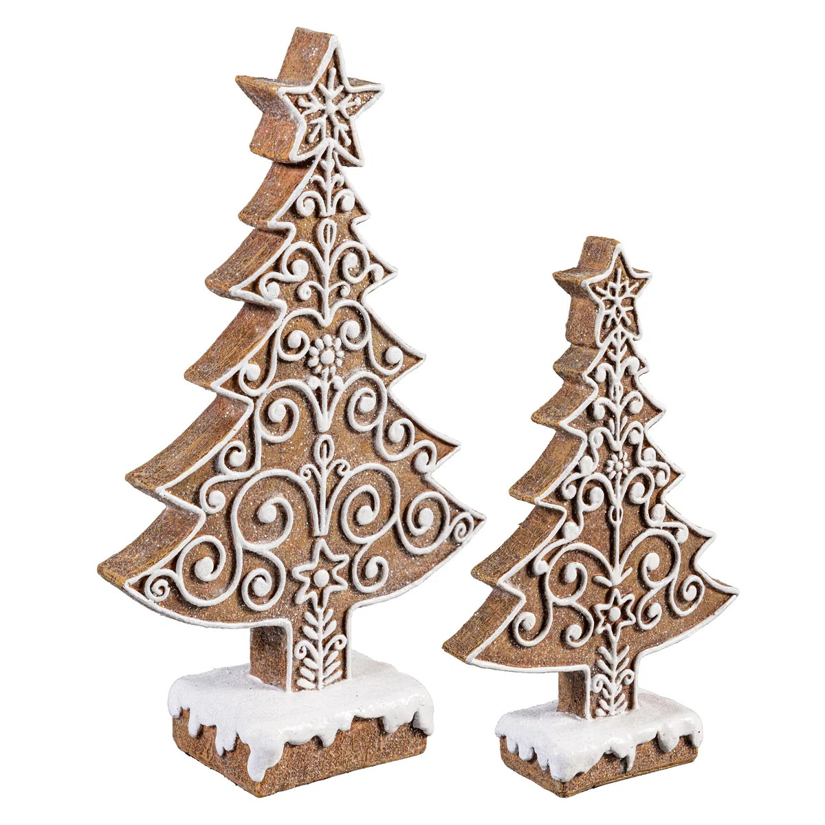 Ophelia & Co. Gingerbread Tree Resin Table Décor | Wayfair | Wayfair North America