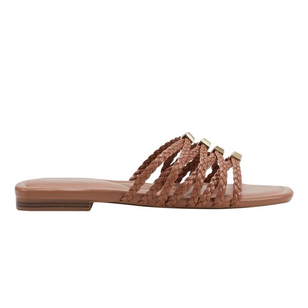 Lelina Flat Slide Sandal | Marc Fisher