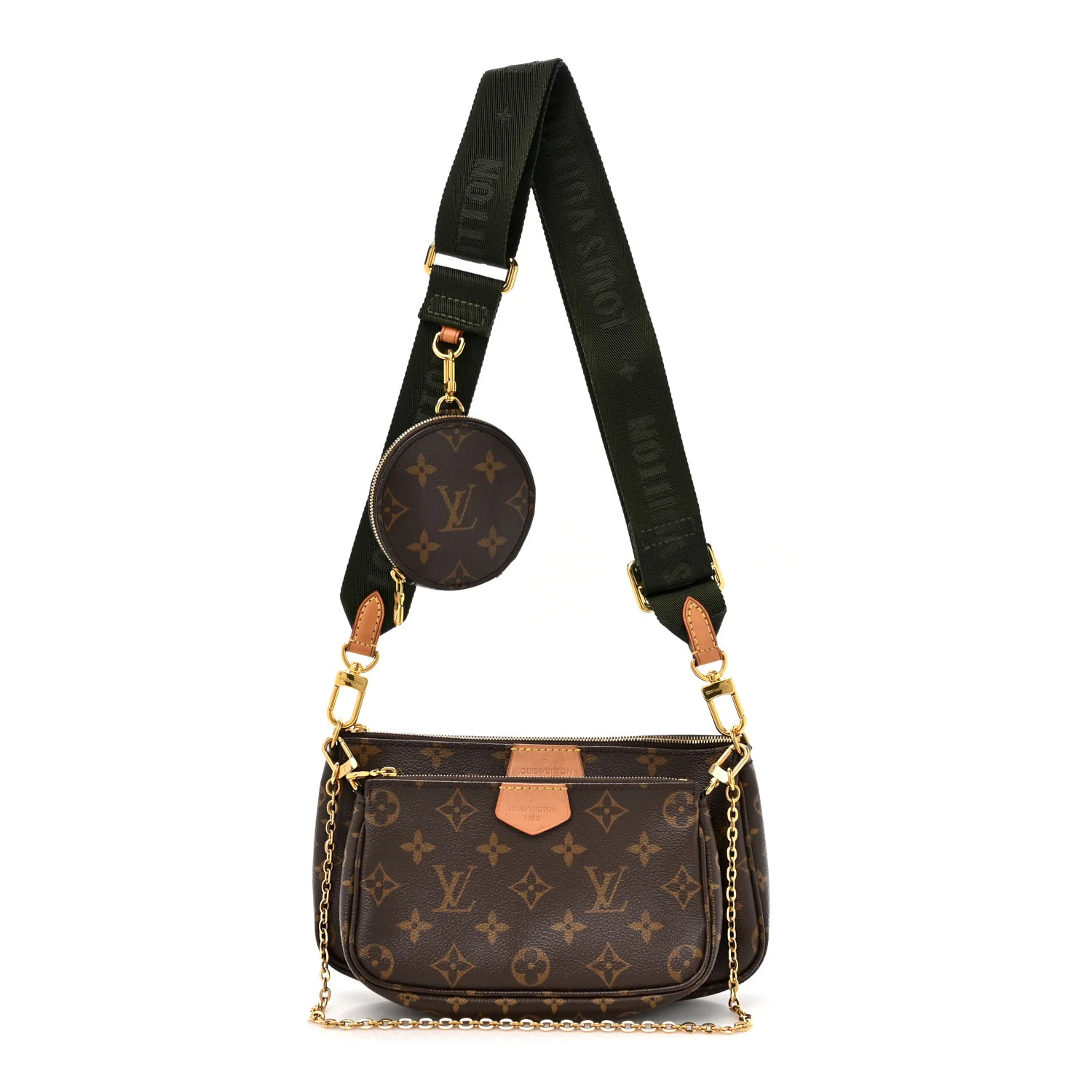 Monogram Multi Pochette Accessories Kaki | FASHIONPHILE (US)
