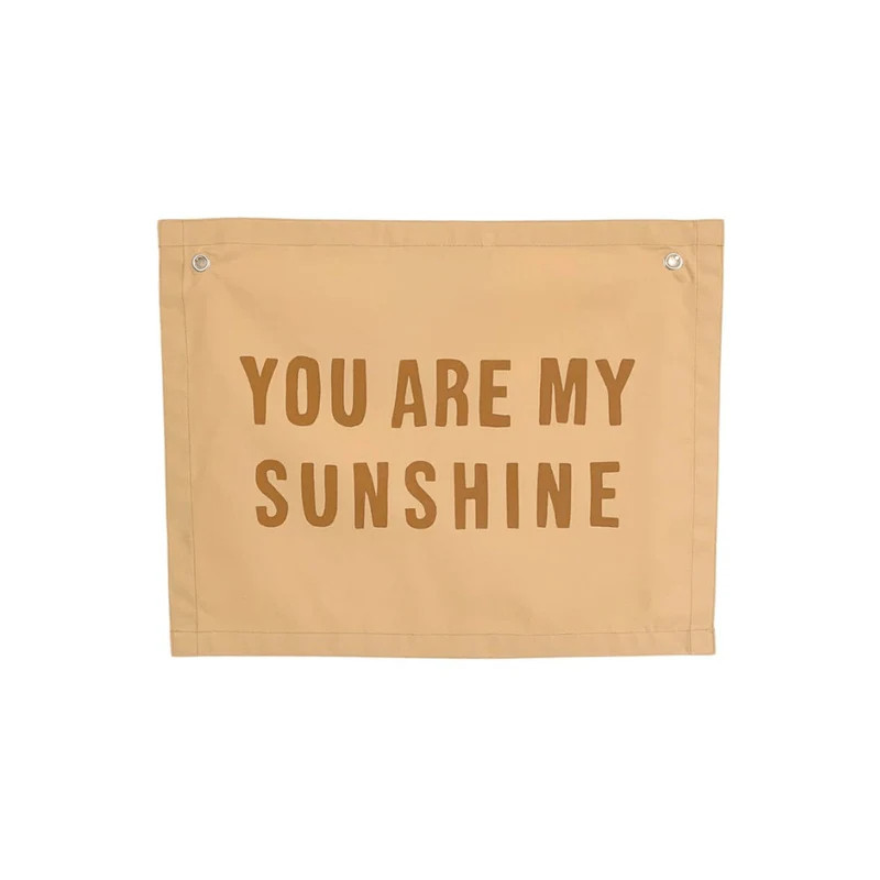 Sunshine Banner - Peach | Project Nursery