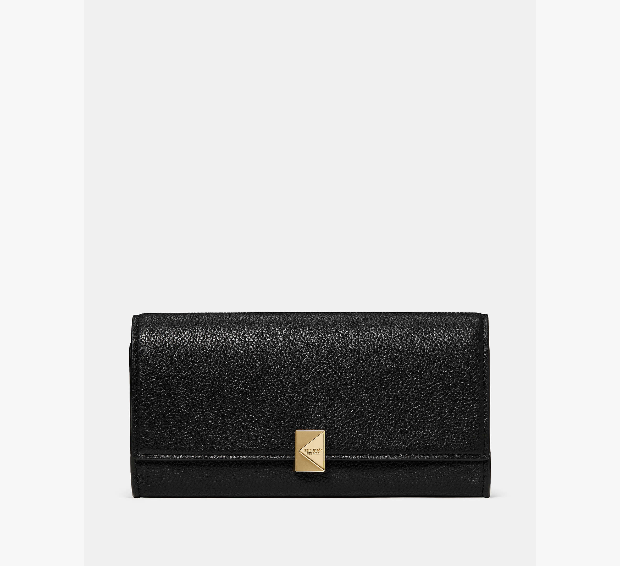 Kate Spade Deco Large Flap Wallet, Black | Kate Spade (US)