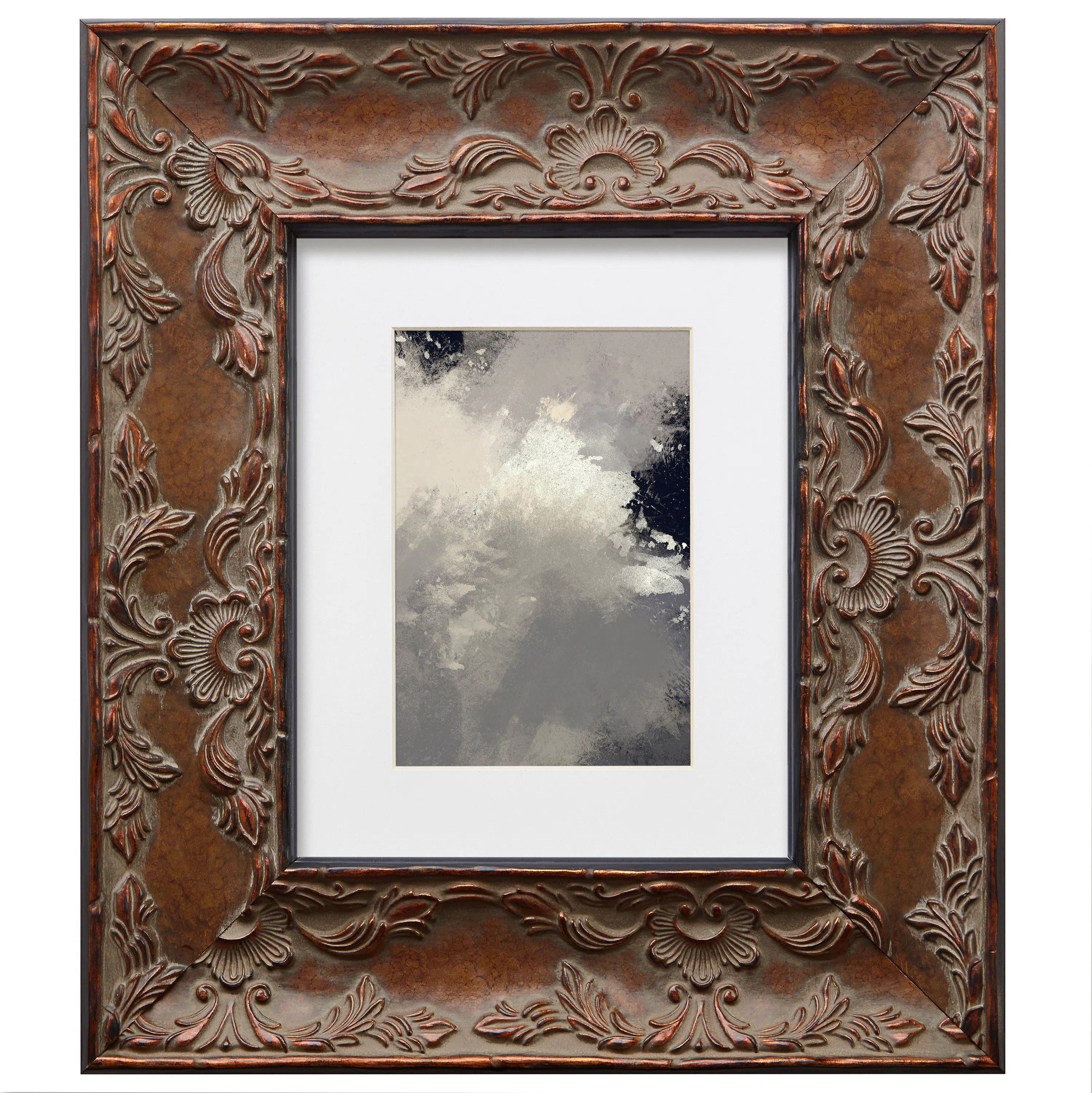 Adayre Embossed Wood Single Picture Frame | Wayfair North America