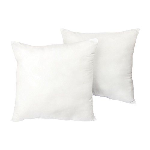 Cozy Bed European Sleep Pillow(set of 2), White, 27" H X 27" W X 4" D | Amazon (US)