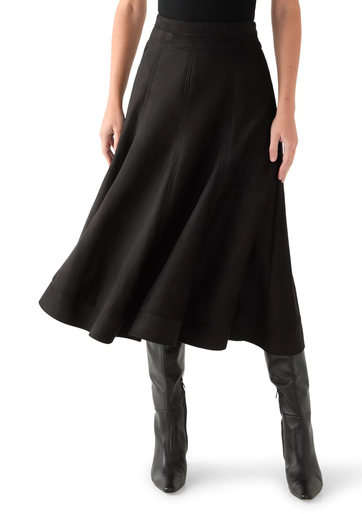 Women's Suede Midi Skirt | Belk