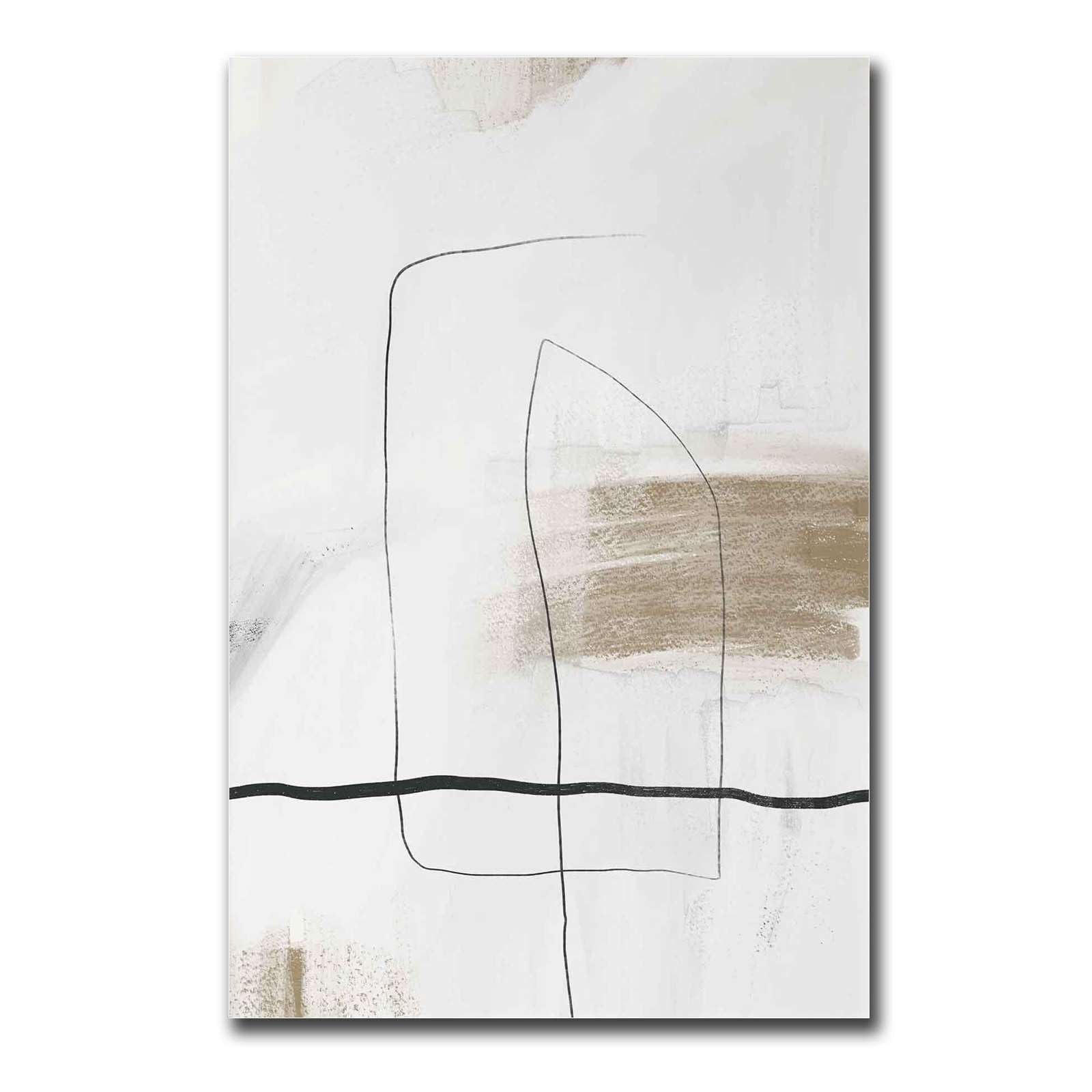 Poster Wall Art Picture Modern Simple Neutral Nordic Prints Simple Abstract Art Minimalist Paint ... | Amazon (US)