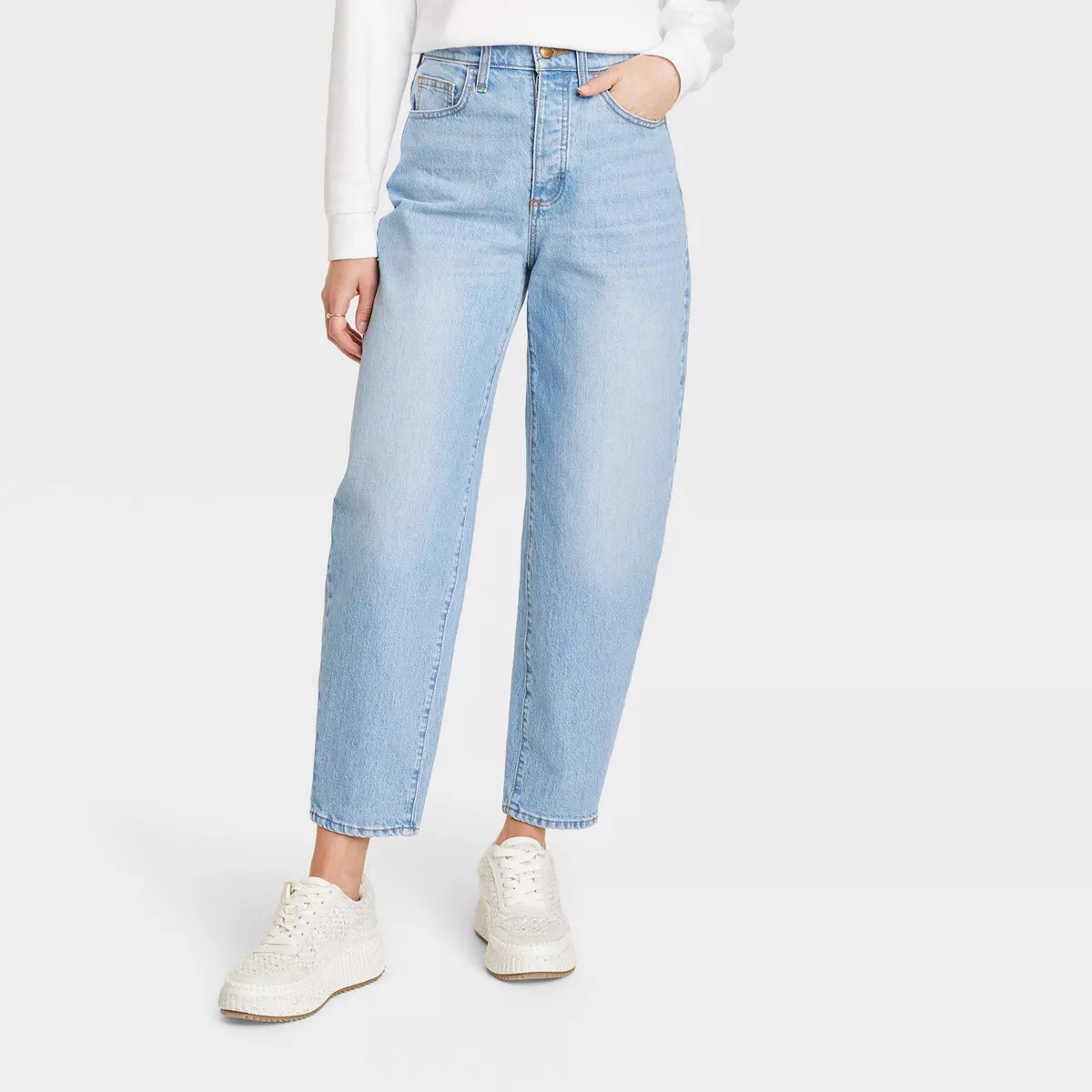 Women's Super-High Rise Tapered Balloon Jeans - Universal Thread™ | Target
