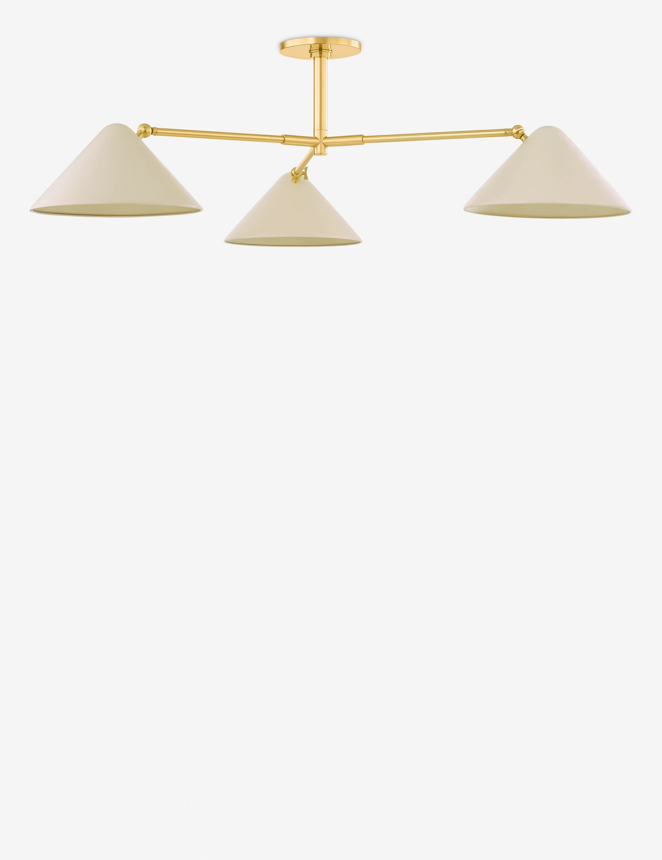 Citrine Semi-Flush Mount Light | Lulu and Georgia 