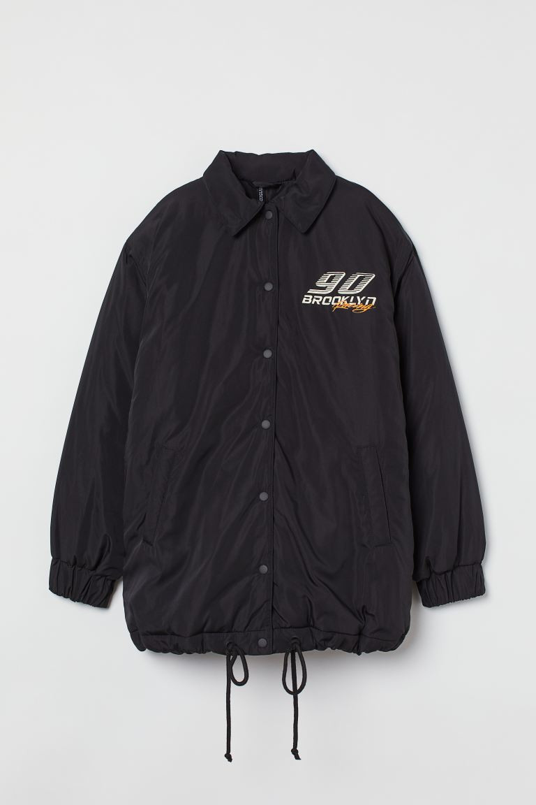 Oversized Printed Jacket | H&M (US + CA)